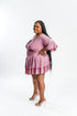 Pink Ruffle Skirt Set | Plus Size